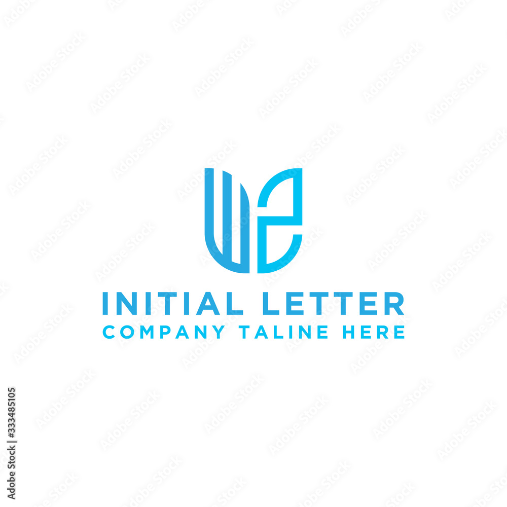 inspiring logo designs for companies from the initial letters of the WZ logo icon. -Vectors inspiring logo designs for companies from the initial letters of the WZ logo icon. -Vectors