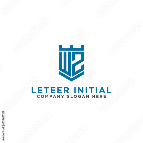 inspiring logo designs for companies from the initial letters of the WZ logo icon. -Vectors