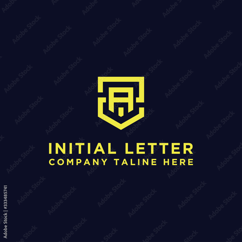 Obraz premium inspiring logo designs for companies from the initial letters of the ZA logo icon. -Vectors