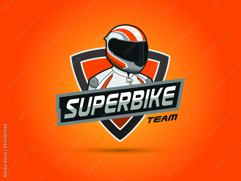 logo for motorcycle team Stock Vector | Adobe Stock