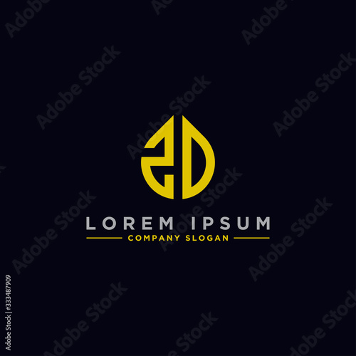 Free Download inspiring logo designs for companies from the initial letters of the ZD logo icon. -Vectors - GFXLoad