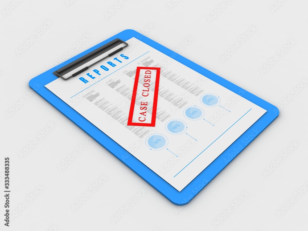 3d rendering case closed document 3d rendering case closed document
