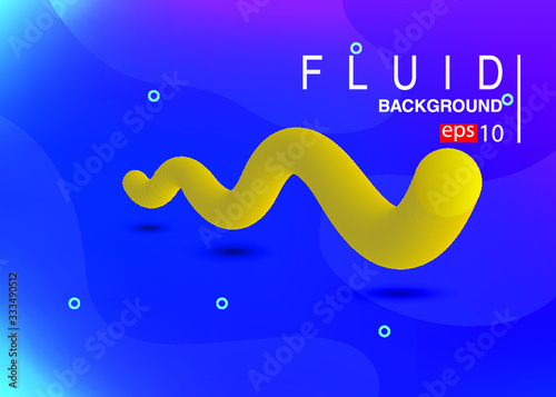 abstract gradients fluid sound wave 3d