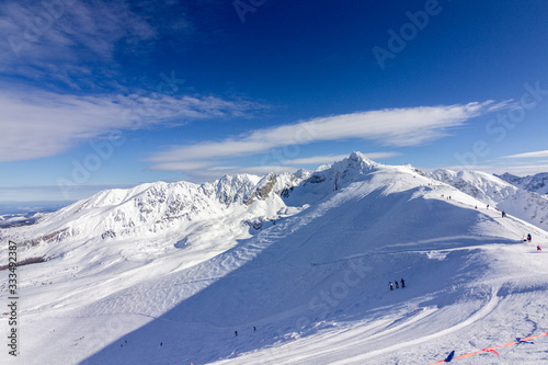 Fototapeta Naklejka Na Ścianę i Meble -  Views of Tatra mountains near Zakopane (Poland)