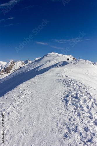 Views of Tatra mountains near Zakopane (Poland)