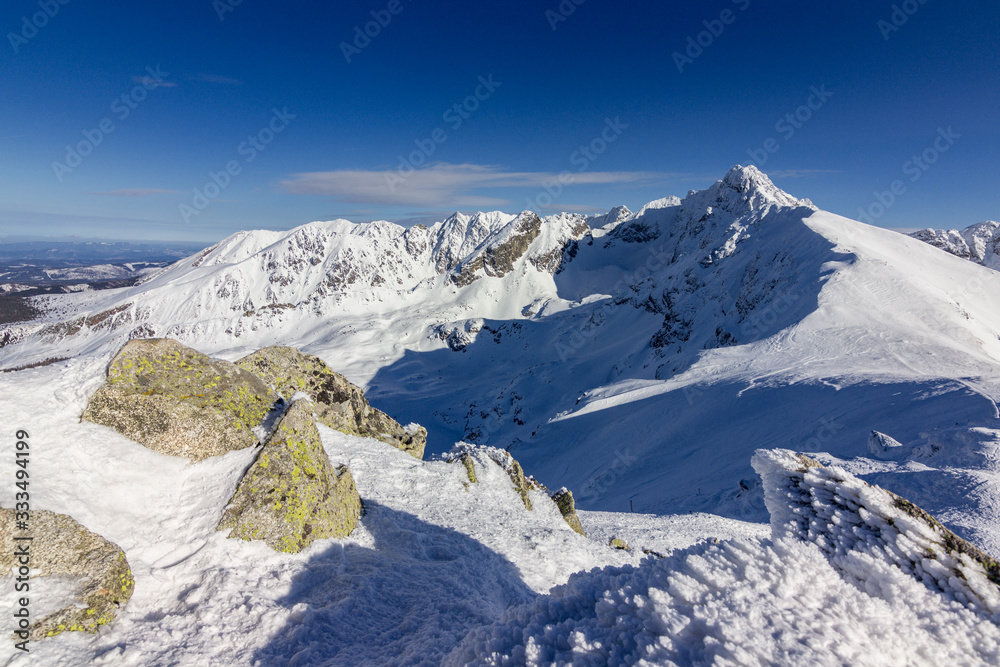 Obraz premium Views of Tatra mountains near Zakopane (Poland)