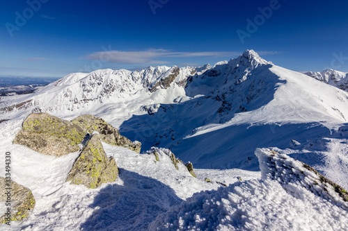 Fototapeta Naklejka Na Ścianę i Meble -  Views of Tatra mountains near Zakopane (Poland)
