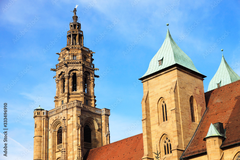 The Church Kilianskirche in Heilbronn, Germany