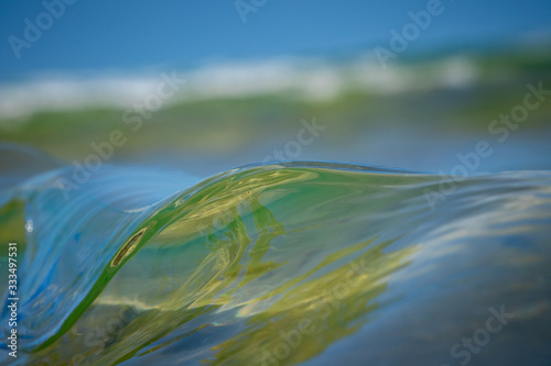 Foto smooth small wave