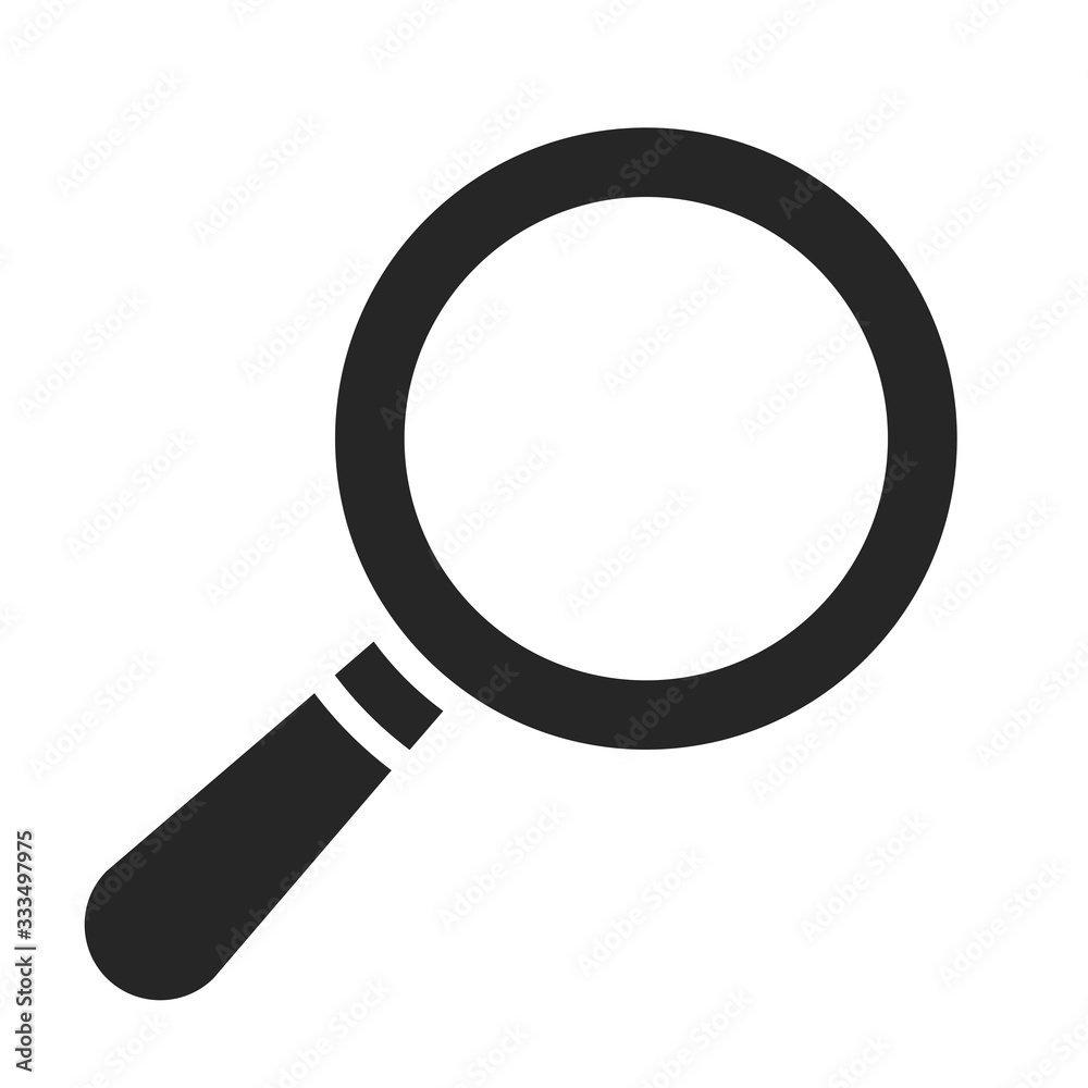 Search magnifying glass web icon Search magnifying glass web icon
