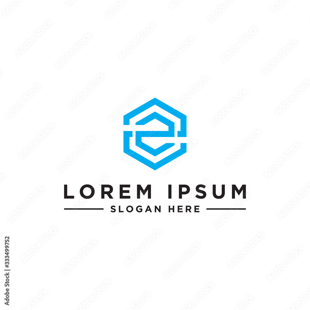 inspiring logo designs for companies from the initial letters of the ZZ logo icon. -Vectors inspiring logo designs for companies from the initial letters of the ZZ logo icon. -Vectors