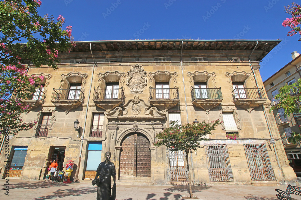 Fototapeta premium Old building in Haro, Spain 