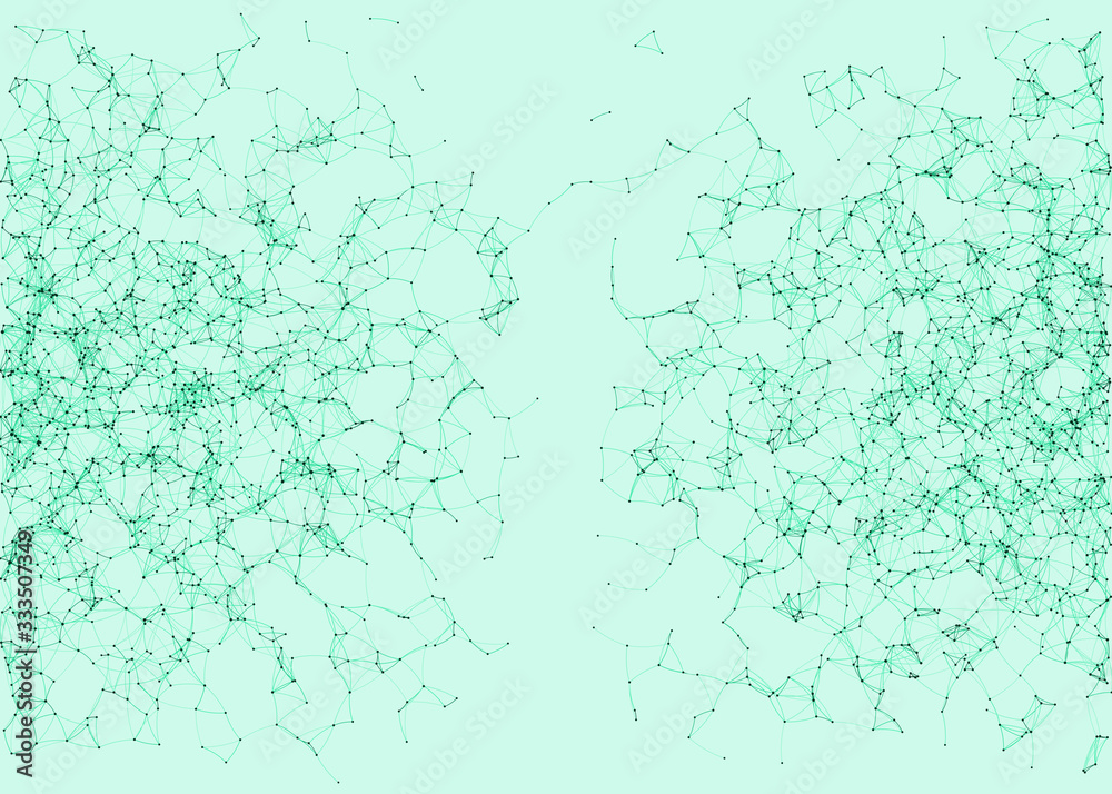 Network Mesh Procedural Art background illustration Network Mesh Procedural Art background illustration