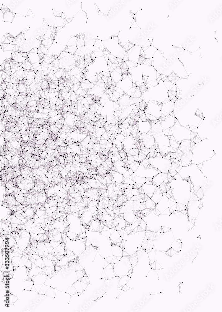 Network Mesh Procedural Art background illustration Network Mesh Procedural Art background illustration