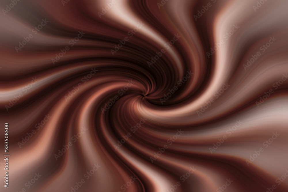chocolate cream brown color Abstract twisted light fibers background chocolate cream brown color Abstract twisted light fibers background