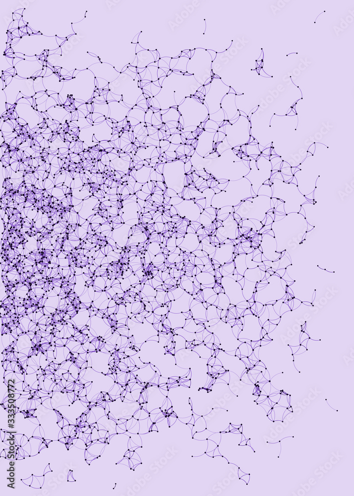 Network Mesh Procedural Art background illustration Network Mesh Procedural Art background illustration