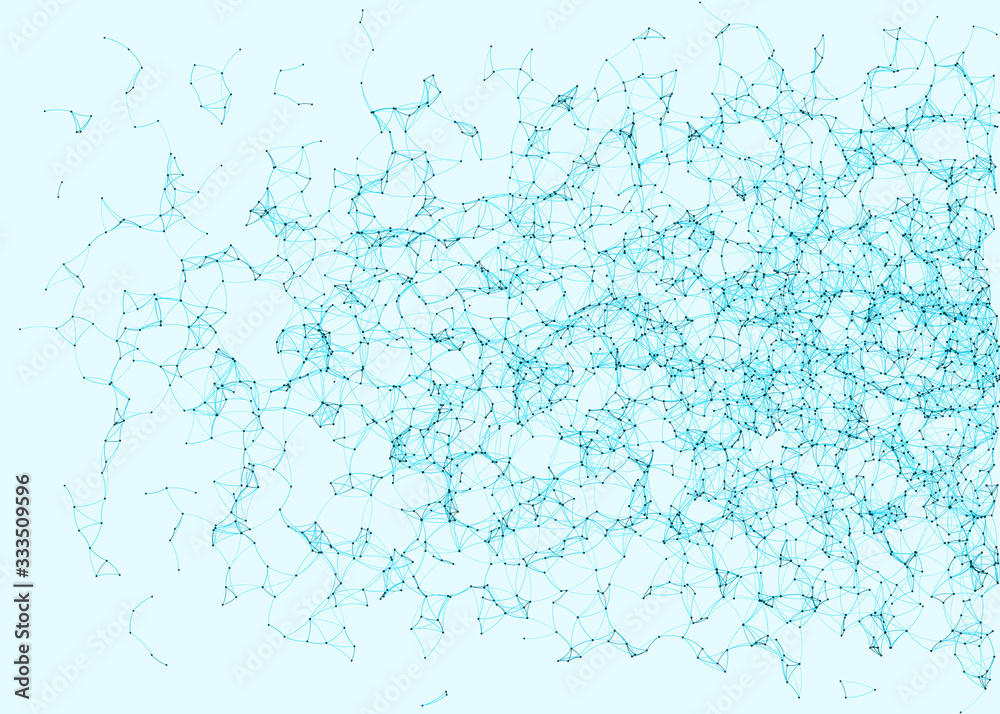 Network Mesh Procedural Art background illustration Network Mesh Procedural Art background illustration