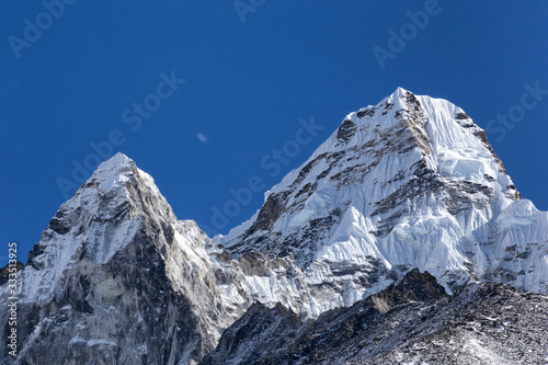 mountains in winter