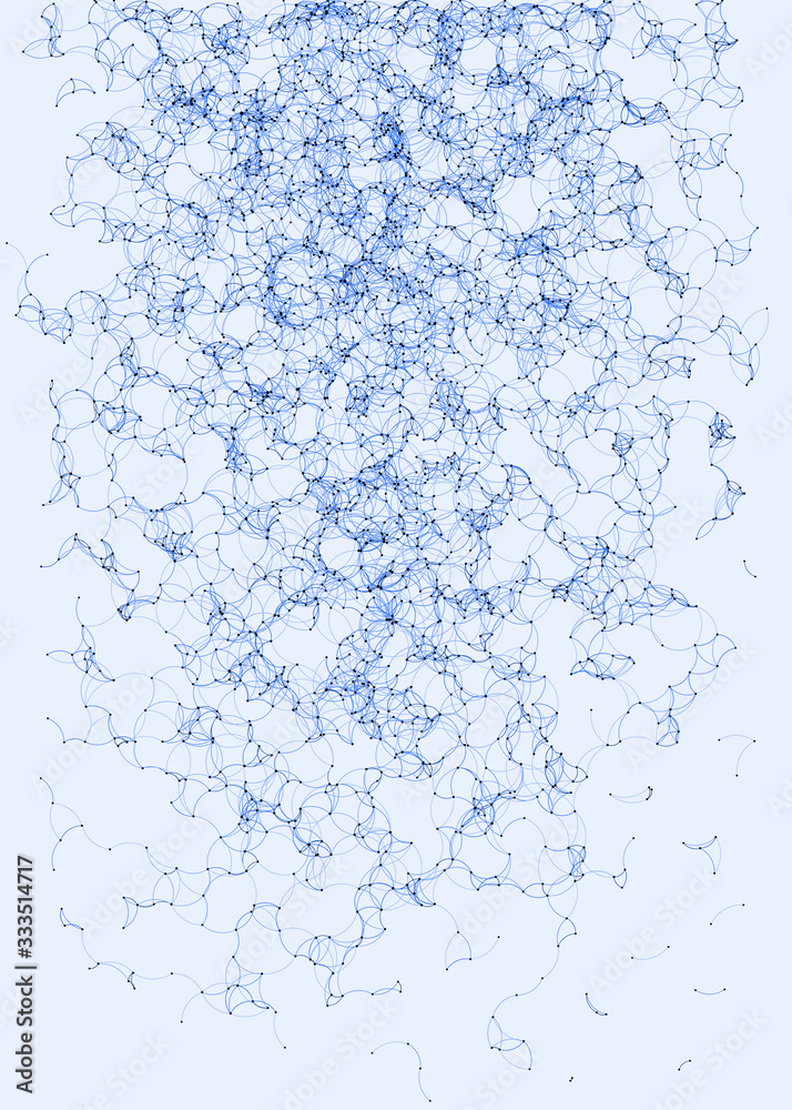 Network Mesh Procedural Art background illustration Network Mesh Procedural Art background illustration
