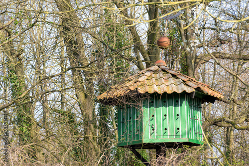 wooden birdhouse on tree © MW Photography 