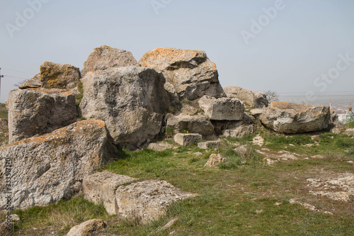  the ruins of the ancient city of Panticapaeum