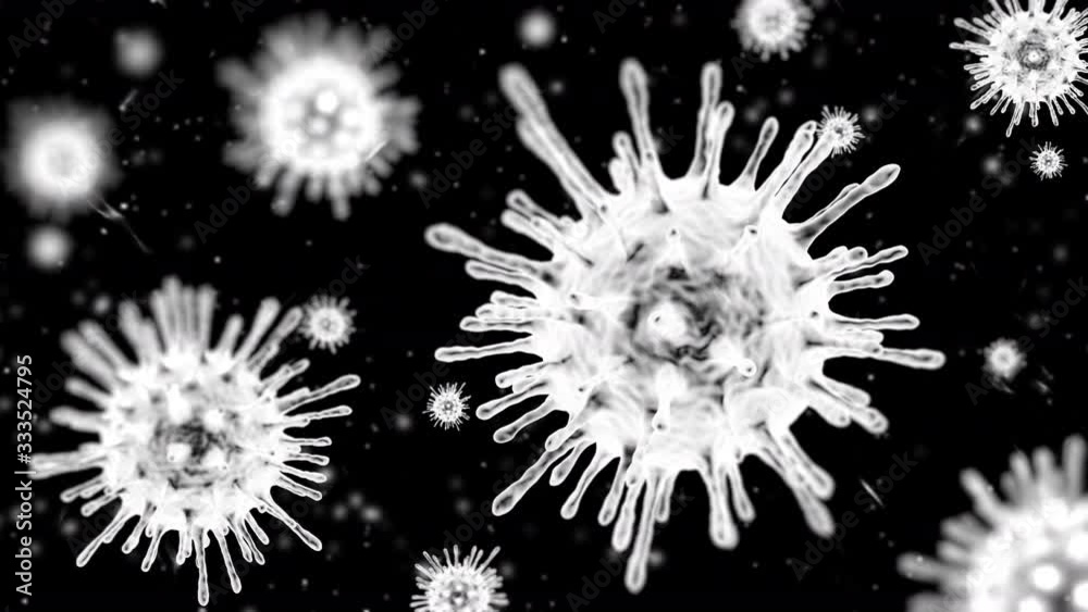 A virus is a small infectious agent that replicates only inside the living cells of an organism. Viruses can infect all types of life forms, from animals and plants to microorganisms. 3D Illustration. A virus is a small infectious agent that replicates only inside the living cells of an organism. Viruses can infect all types of life forms, from animals and plants to microorganisms. 3D Illustration.