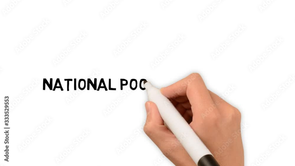  Pool Opening Day National on april event. 2D art motion display hand written Simple powerful promote promo campaign put place your brand use image deliver message text. Board pen marker copy space