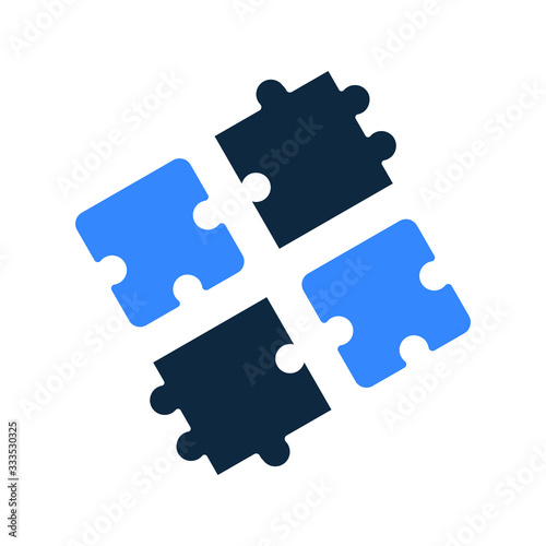 Puzzle icon, solution, strategy, game