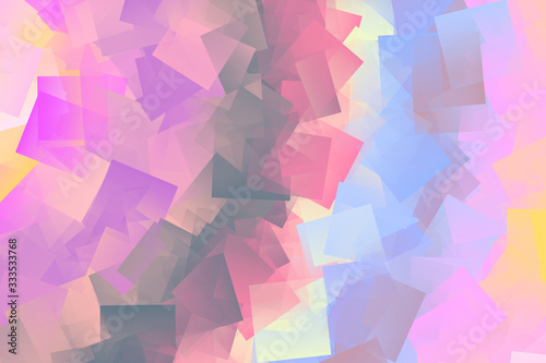 abstract geometric background in pastel colors