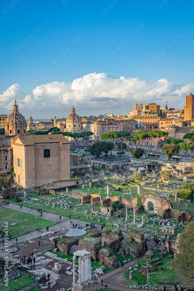 Fototapeta premium Forum w Rzymie we Włoszech