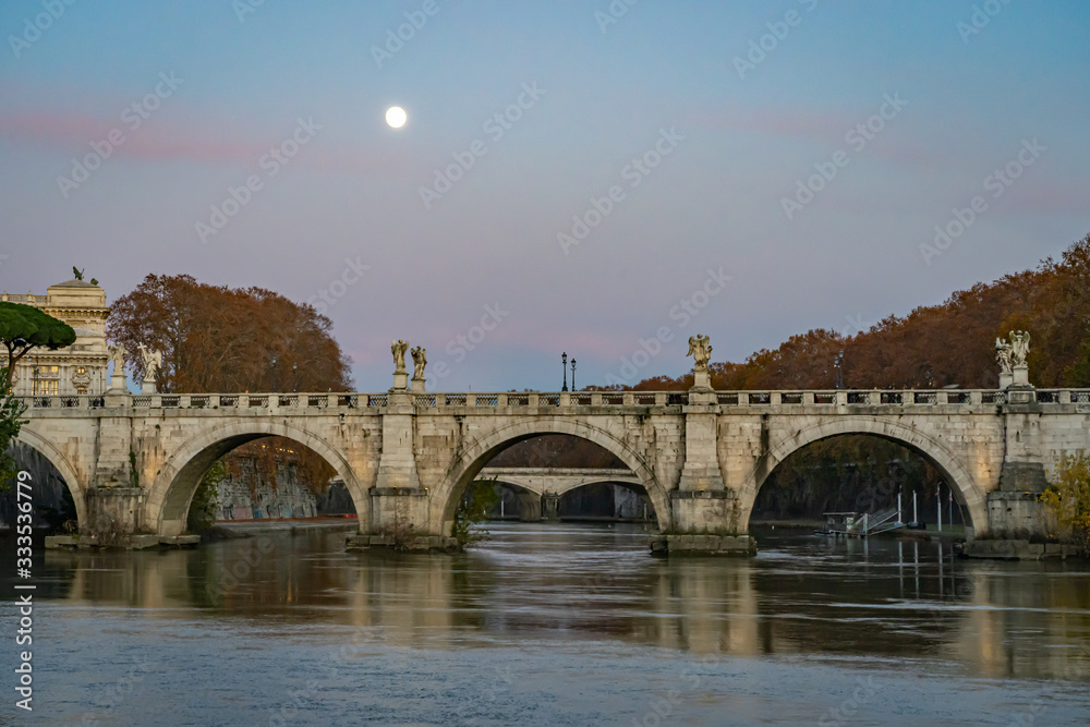 Fototapeta premium The beautiful city of Rome, Italy