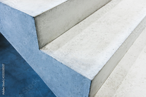 New raw concrete prefabricated stairs © moonphasestudio