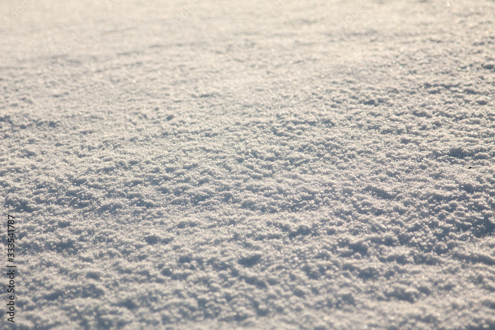 texture of a snowy background close-up texture of a snowy background close-up