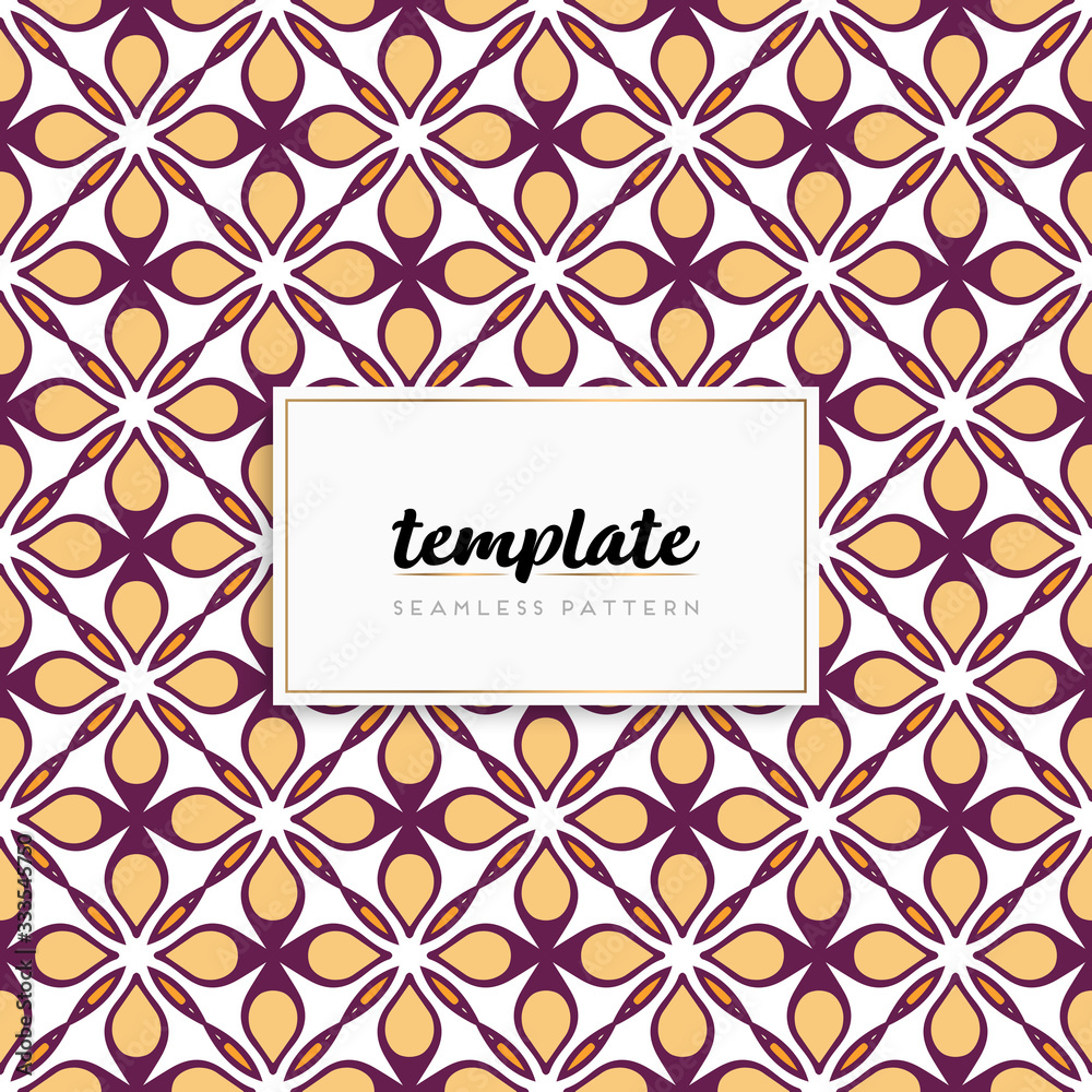 Background mandala seamless pattern vector Background mandala seamless pattern vector