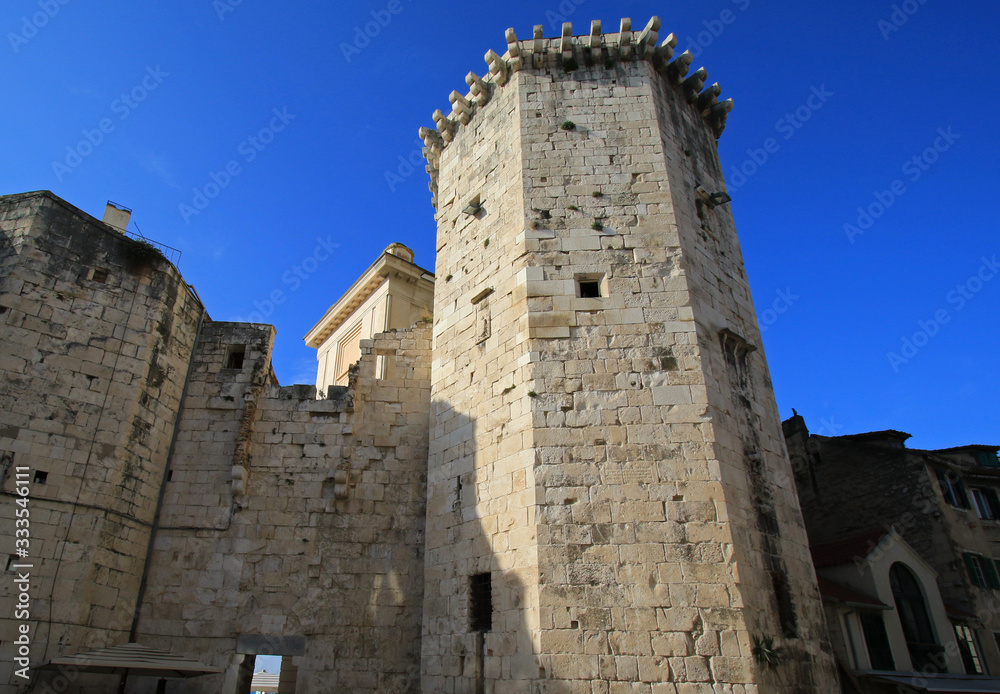 Walls of Diocletian's Palace, Split, Croatia