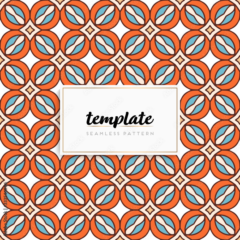 Background mandala seamless pattern vector Background mandala seamless pattern vector