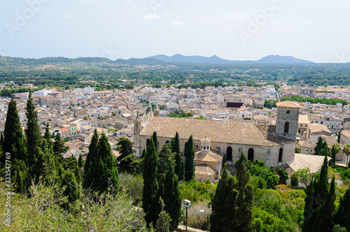 Looking down on the town of Arta, Mallorca/Majorca