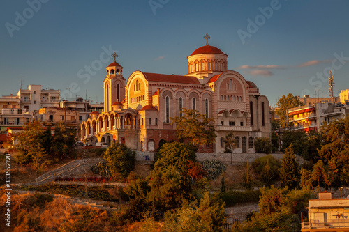 Magnificent church in Thessaloniki, Greece