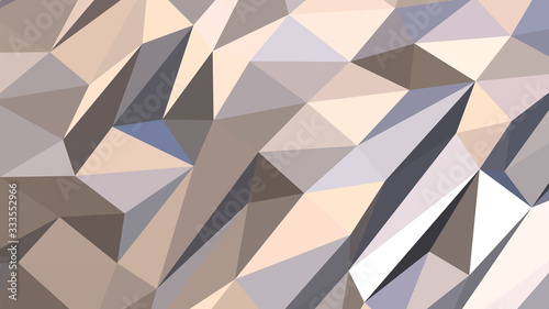 Abstract polygonal background. Modern Wallpaper. Gainsboro vector illustration