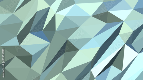 Abstract polygonal background. Modern Wallpaper. Pale Turquoise vector illustration