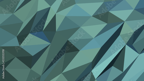 Abstract polygonal background. Modern Wallpaper. Cadet Blue vector illustration