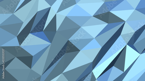 Abstract polygonal background. Modern Wallpaper. Light Sky Blue vector illustration