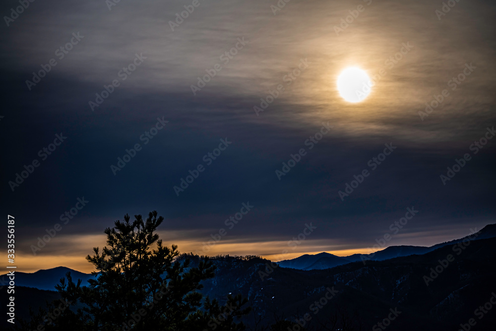 mountain sunrise mountain sunrise