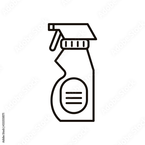 disinfectant spray bottle product line style