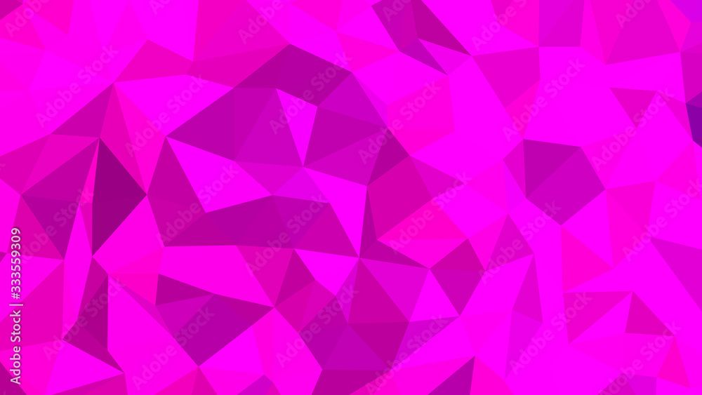 Abstract polygonal background. Modern Wallpaper. Fuchsia vector illustration