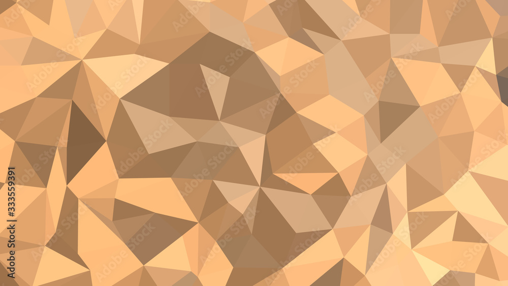 Abstract polygonal background. Modern Wallpaper. Burlywood vector illustration