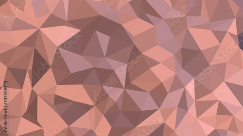 Abstract polygonal background. Modern Wallpaper. Rosy Brown vector illustration