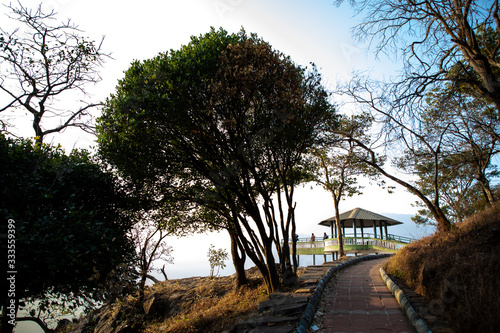 sunrise in the park- Bisle Ghat View Point