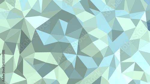 Fototapeta Naklejka Na Ścianę i Meble -  Abstract polygonal background. Modern Wallpaper. Pale Turquoise vector illustration