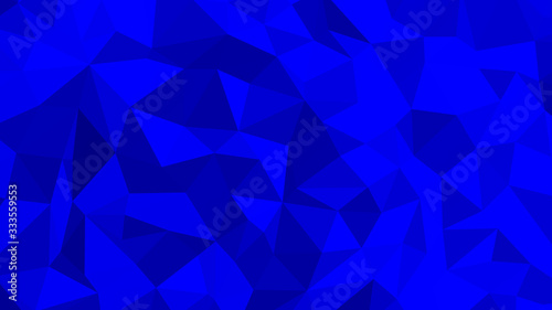 Abstract polygonal background. Modern Wallpaper. Blue vector illustration